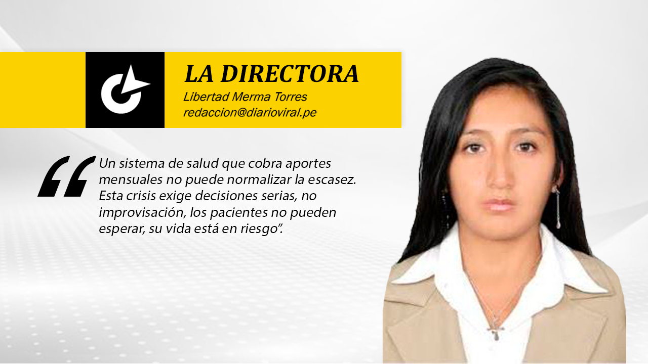 Medicinas que no llegan, pacientes que pagan errores